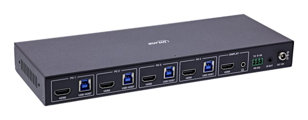 InLine 57885D KVM Switch Stativ-montering Sort