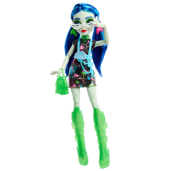 Monster High Skulltimate Secrets Neon Frights Ghoulia Yelps-dukke