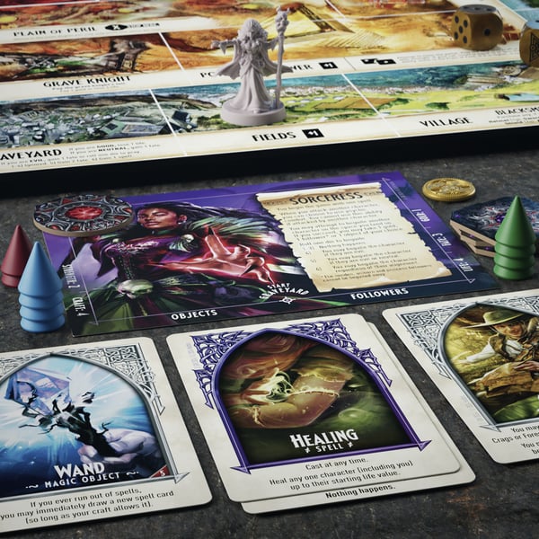 Hasbro Gaming Talisman: The Magical Quest Game Brætspil Strategi