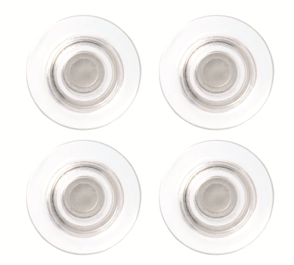 Nobo ekstra stærke glasmagneter til whiteboards 4 stk. i pakke Ø32 mm Nobo ekstra stærke glasmagneter til whiteboards 4 stk. i pakke Ø32 mm