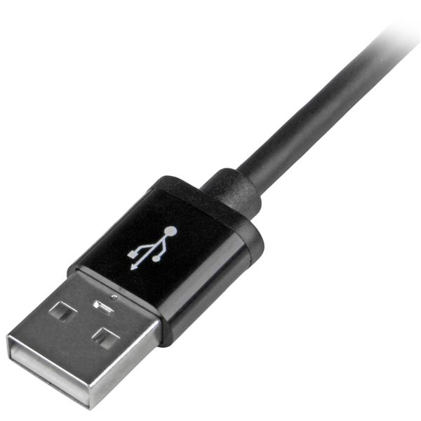 StarTech.com USBLT2MB Lightning kabel 2 m Sort