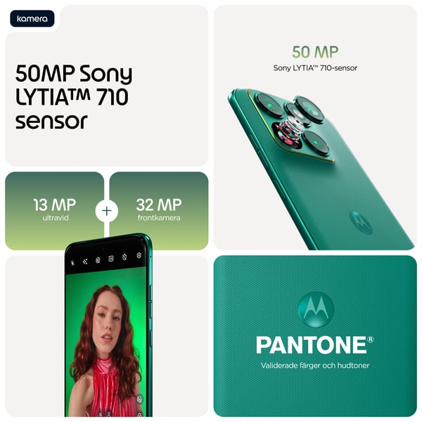 Motorola edge 70 fusion sporting green