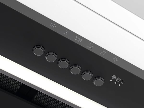 Electrolux LFG815K Vægmonteret Sort 650 m³/t