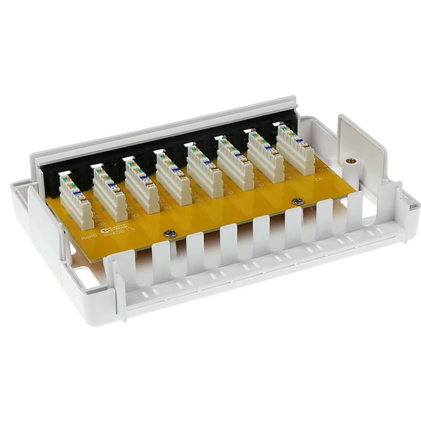 ACT FA6000 uttagboxar RJ-45 Vit