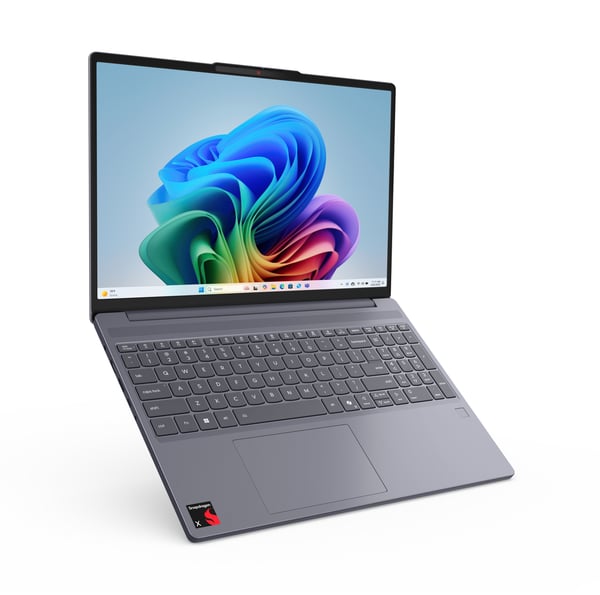 Lenovo IdeaPad Slim 3 15Q8X10 Copilot+ PC Snapdragon X1-26-100 Laptop 38,9 cm (15.3") WUXGA 16 GB LPDDR5x-SDRAM 512 GB SSD Wi-Fi 6E (802.11ax) Windows 11 Home Grå Italiensk