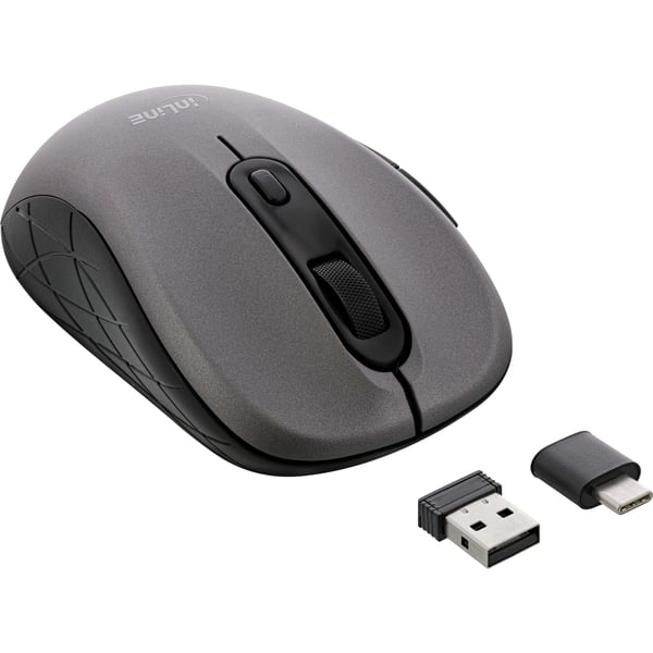 InLine 55363 datormöss Högerhand Trådlös RF + Bluetooth Optisk 2400 DPI InLine 55363 datormöss Högerhand Trådlös RF + Bluetooth Optisk 2400 DPI