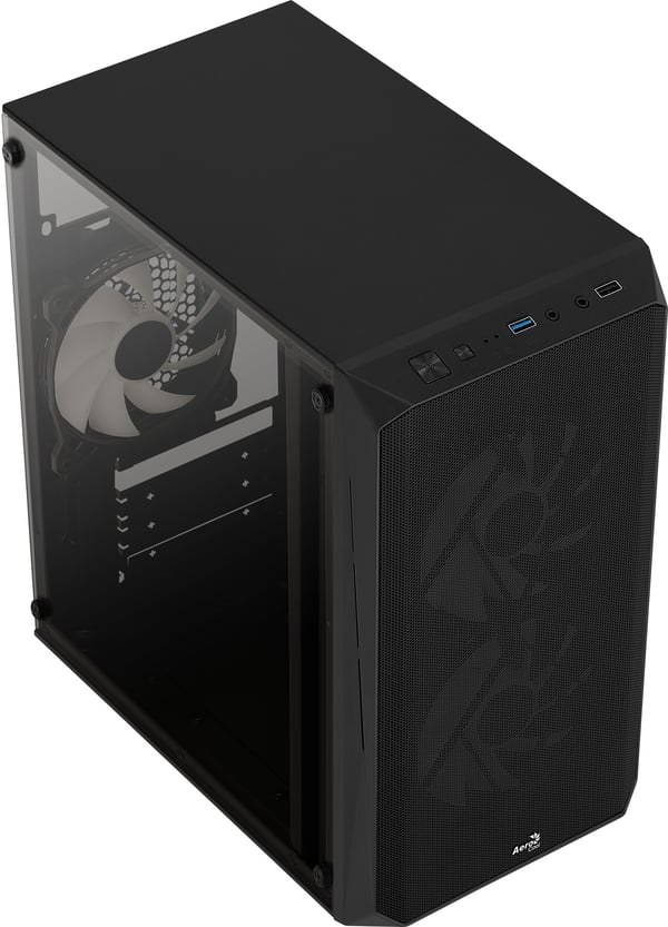 Aerocool CS107V2 datorväskor Mini Tower Svart