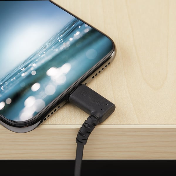 StarTech.com RUSBLTMM1MBR Lightning kabel 1 m Sort