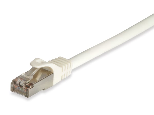 Equip 605718 nätverkskablar Vit 15 m Cat6a S/FTP (S-STP) Rund