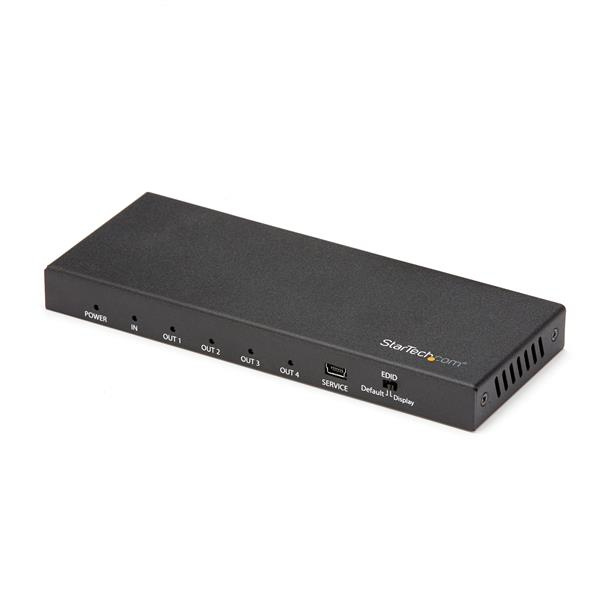 StarTech.com 4 Port HDMI Splitter - 4K 60Hz - 1x4 HDMI Verteiler StarTech.com 4 Port HDMI Splitter - 4K 60Hz - 1x4 HDMI Verteiler