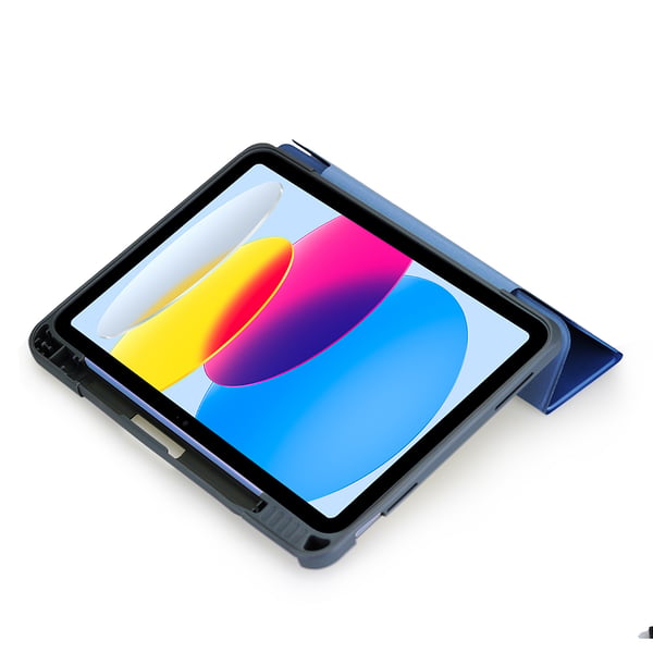 DEQSTER 40-1013766 iPad-fodral 27,7 cm (10.9") Utbytbara fodral Blå