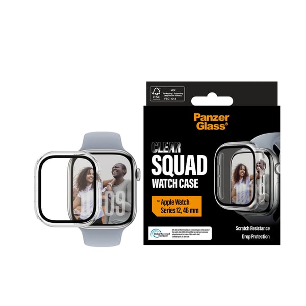 PanzerGlass PG39454 Smart bærbart (wearable) tilbehør Boks Transparent Plast