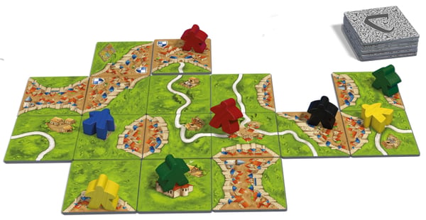 999 Games Carcassonne Basisspel Brädspel Strategi