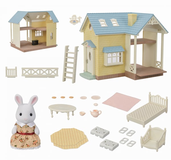 Sylvanian Families Blåklokke Hytten Gavesæt