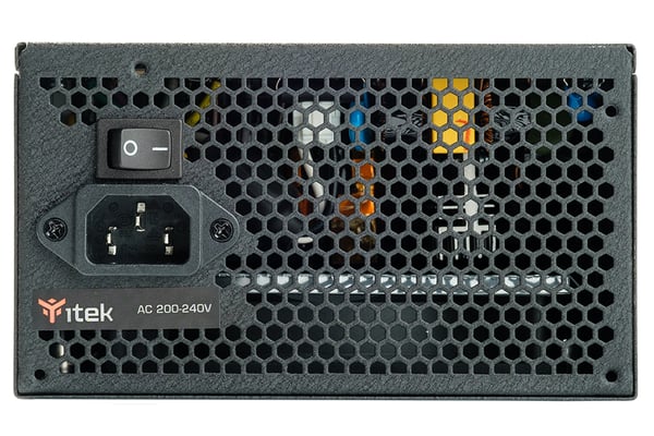 itek BD600 enhed til strømforsyning 600 W 24-pin ATX ATX Sort