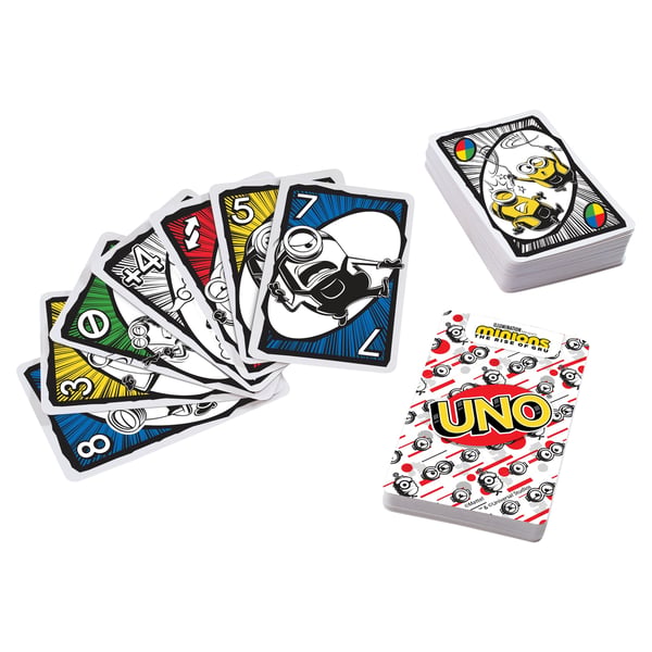 Mattel Games UNO Minions 2 Kortspel Kasta kort