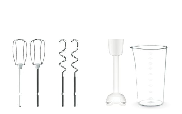 Tefal Prep'Mix+ HT4611 Handmixer 500 W Vit