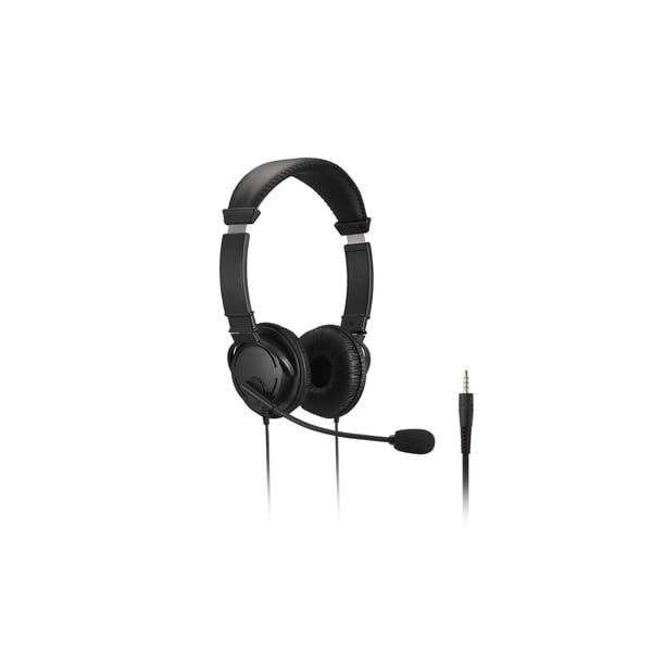 Kensington Hi-Fi-hovedtelefoner med mikrofon- og lydstyrkekontrol