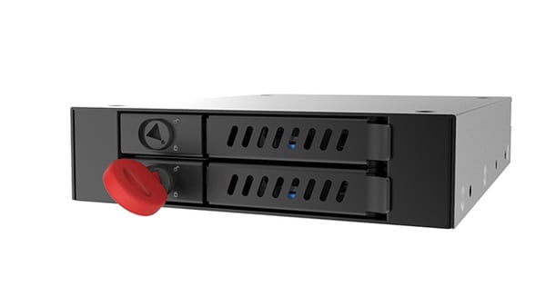 Chieftec CMR-225 drive bay panel Bærerpanel Sort