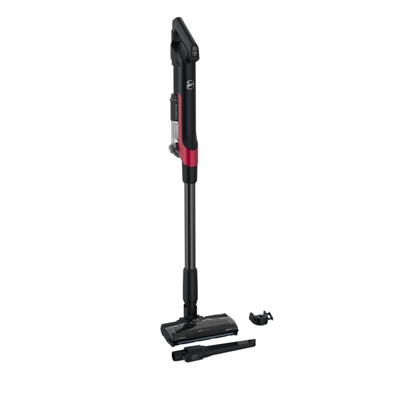 Hoover HF210H 011 2-in-1-varsi-imuri Akku Kuiva EPA Pussiton 165 W Musta, Punainen