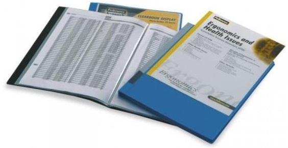 Fellowes 40326 mappar Polypropylen (PP) Svart A4
