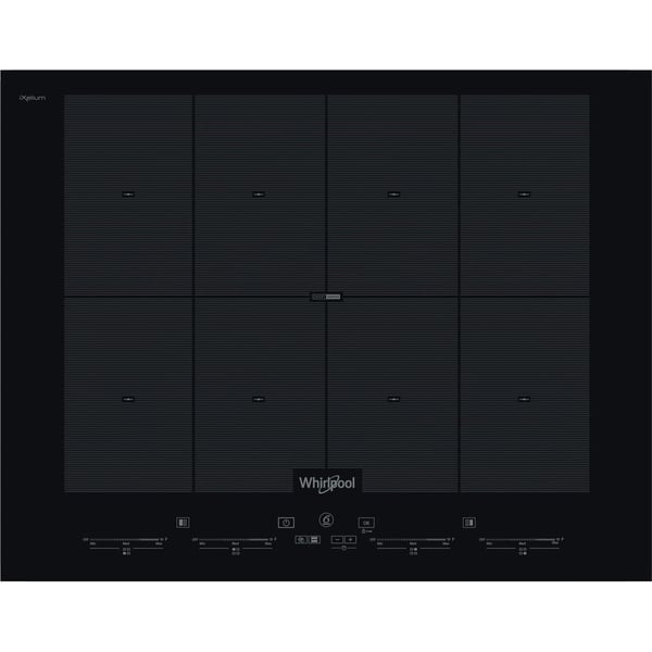 Whirlpool SMO 658C/NE Svart Inbyggd 65 cm Induktionshäll med zon 4 zone(s)