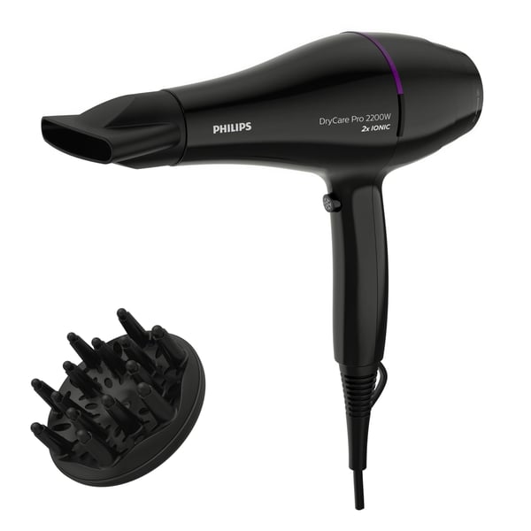 Philips DryCare Vaihtovirtamoottori 2 200 W:n kuivausteho Pro-hiustenkuivain