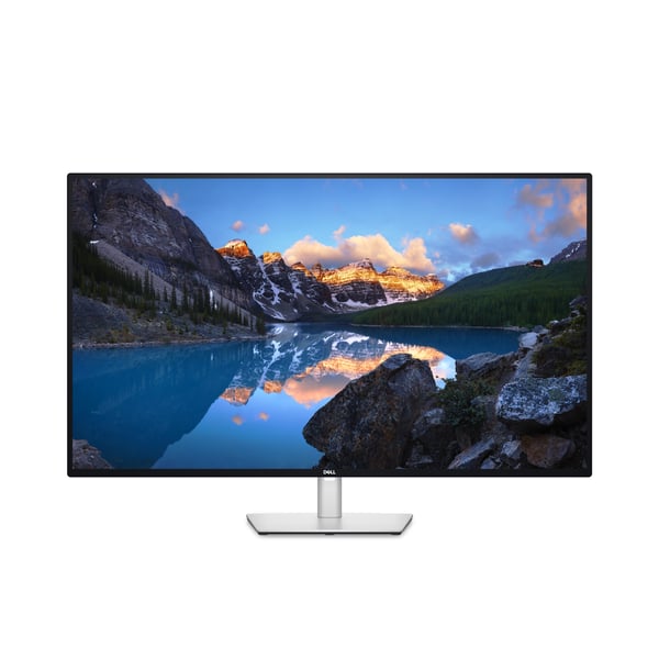 DELL UltraSharp U4323QE platta pc-skärmar 109,2 cm (43") 3840 x 2160 pixlar 4K Ultra HD LCD Silver