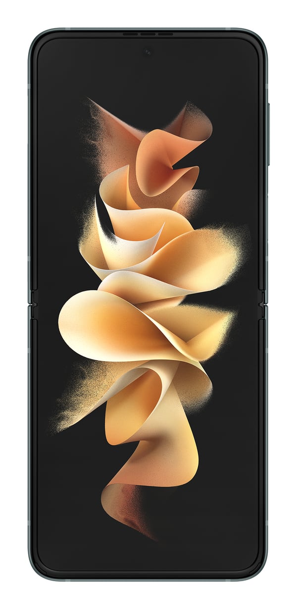 Samsung Galaxy Z Flip3 5G SM-F711B 17 cm (6.7") Dual SIM Android 11 USB Type-C 8 GB 128 GB 3300 mAh Grøn