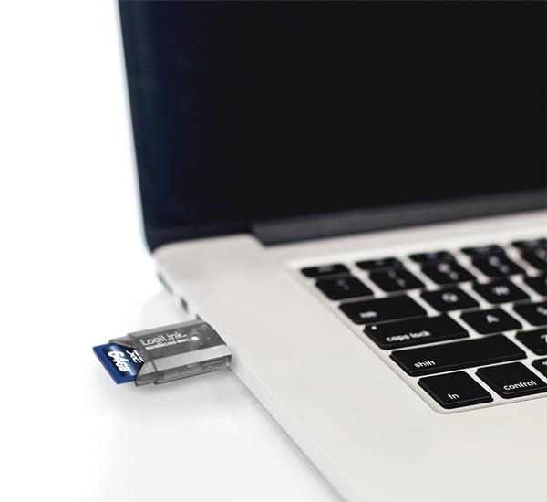 LogiLink CR0007 kortlæser USB 2.0 Sort