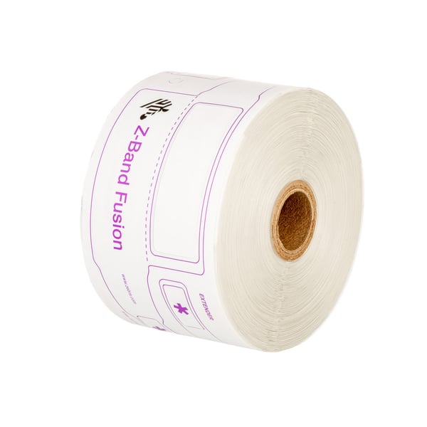 Zebra Z-Band Fusion Wristband and Tags Vit