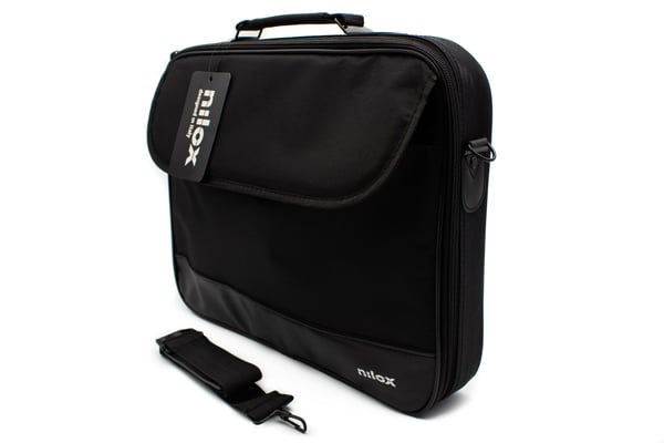 Nilox NOTEBAG 15.6 PRO + MOUSE USB 40,6 cm (16") Portfölj Svart
