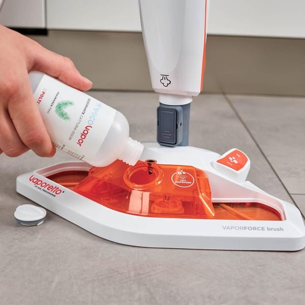 Polti PTEU0273 damprenser Dampmoppe 0,3 L 1500 W Orange, Hvid