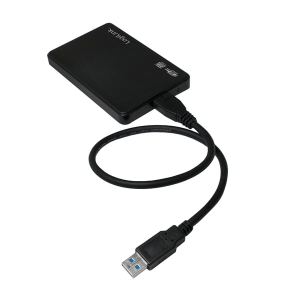 LogiLink UA0256 Hölje för lagringsenheter HDD-hölje Svart 2.5"