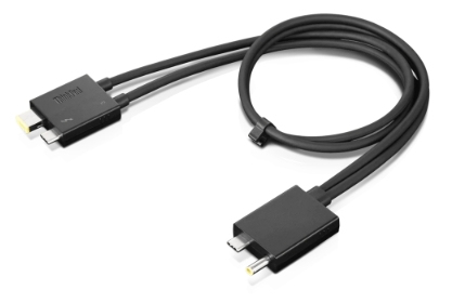 Lenovo 4X90U90616 USB-grafikadapter Svart