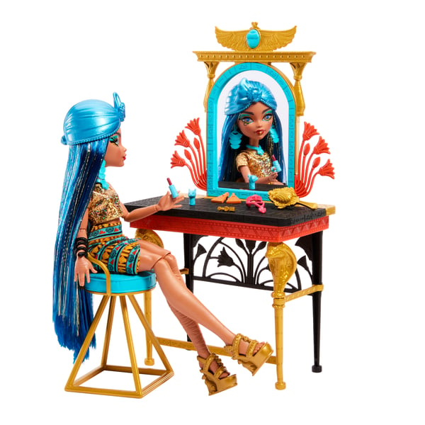 Monster High SELF-SCARE DAY CLEO DE NILE-legesæt