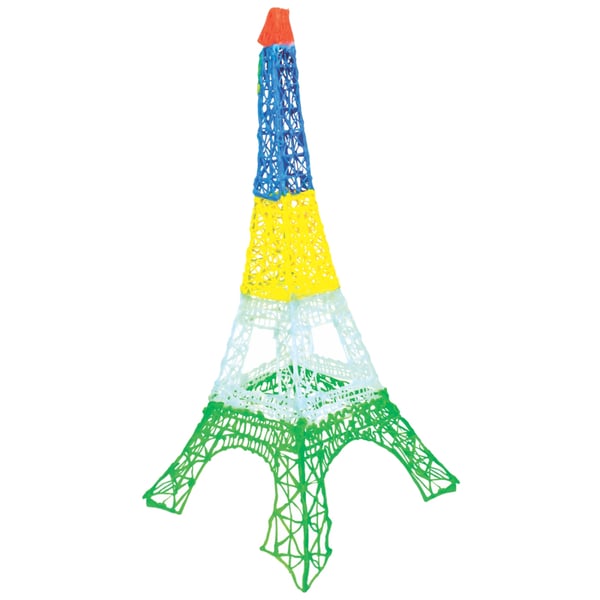 3Doodler Start Eco Plastic - Fire and Ice Mixed Bag 250 Komposterbar plast Orange, Turkis, Hvid, Gul 1 g