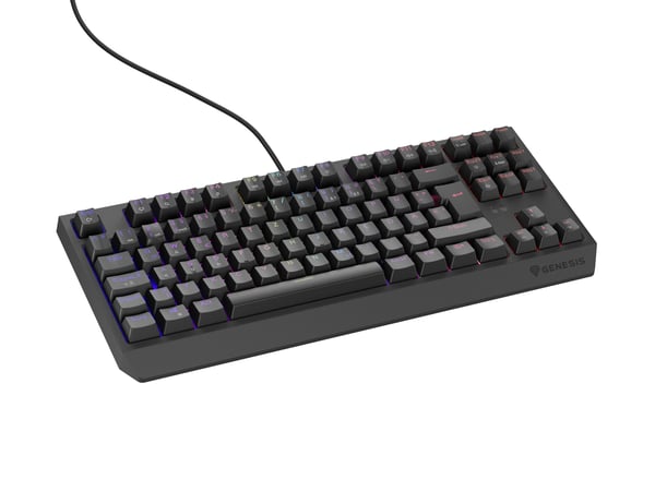 GENESIS Thor 230 TKL tastatur Spil USB QWERTZ Tysk Sort