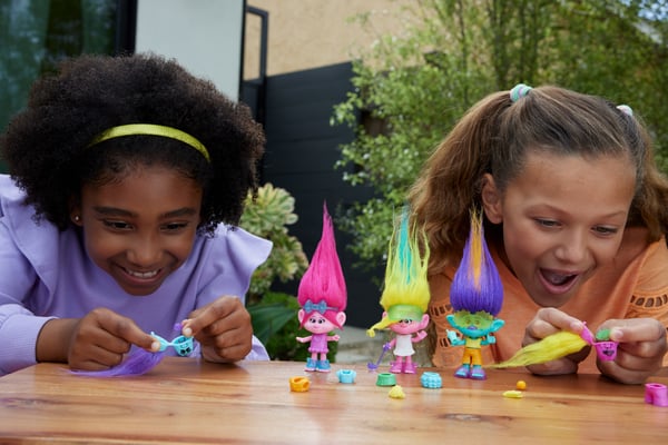 Mattel Trolls 3 Sammen igen HAIR POPS Kvist