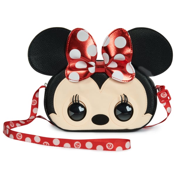 Purse Pets BAG INA PrsPtsDsneyInteractiveMinnie GML Beige, Sort, Rød Pige Skuldertaske