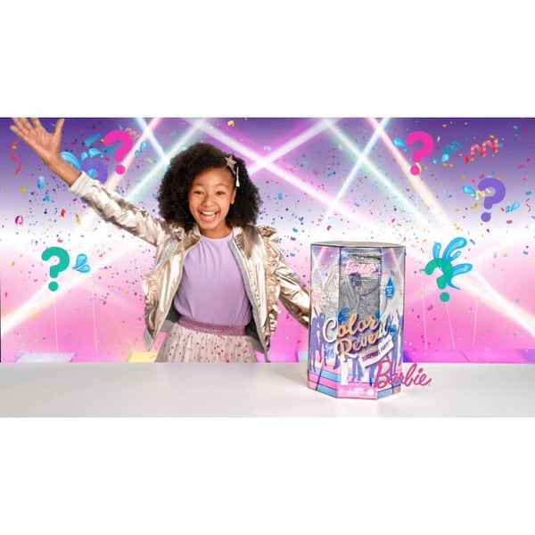 Barbie Méga Coffret Color Reveal