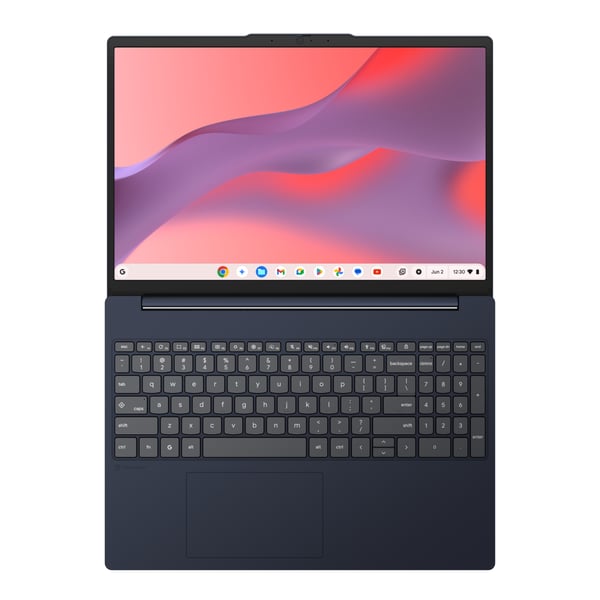 Lenovo Chrome 15ITN10 Intel® N N355 Chromebook 38,9 cm (15.3") WUXGA 8 GB LPDDR5x-SDRAM 128 GB UFS Wi-Fi 6E (802.11ax) ChromeOS Blå Fransk