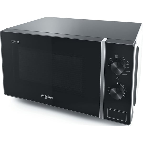 Whirlpool Cook20 MWP 103 SB Sort, Sølv Grill mikroovn Bordplade 20 L 700 W