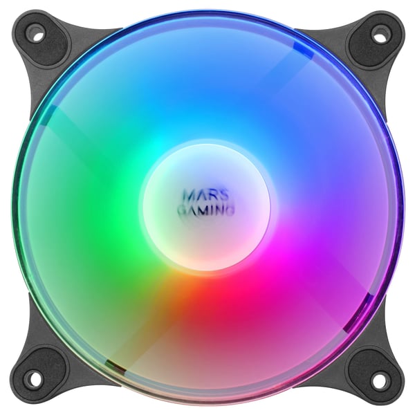 Mars Gaming MFDUO kylsystem för dator Datorväska Fan 12 cm Svart