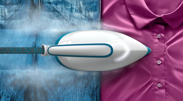 Philips PSG6022/20 höyrysilitysasema 2400 W 1,8 L SteamGlide Plus -pohjalevy Sininen, Valkoinen