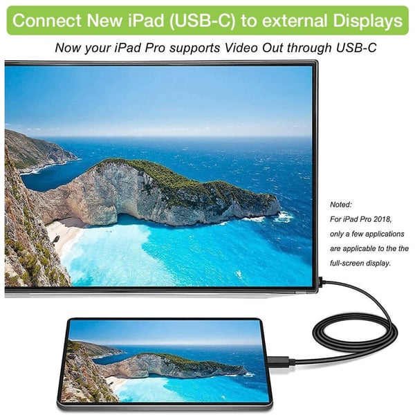 Techly IADAP USBC-HDMI2TY USB grafisk adapter 3840 x 2160 pixel Sort