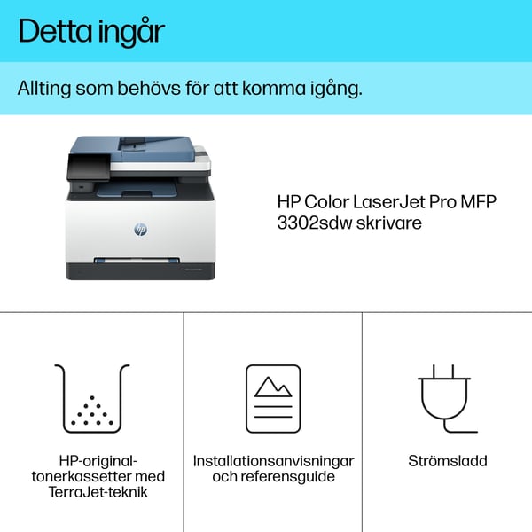 HP Color LaserJet Pro MFP 3302sdw