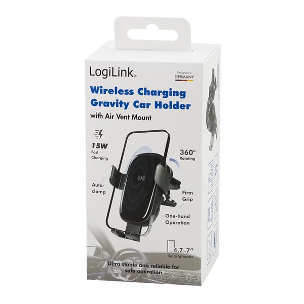 LogiLink PA0277 oplader til mobil enhed Sort Hurtig opladning