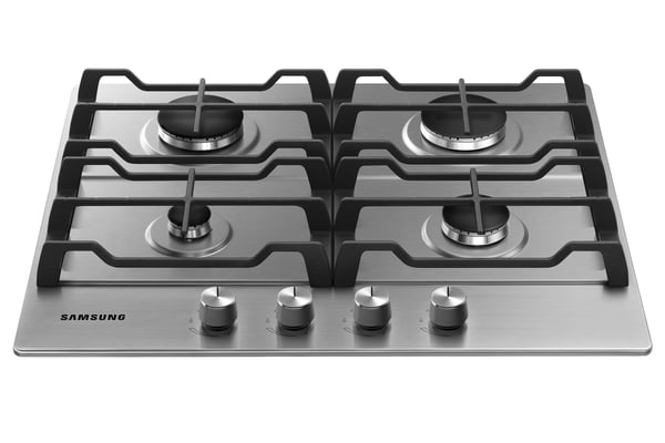 Samsung NA64H3010AS Rostfritt stål Inbyggd Gas 4 zone(s)