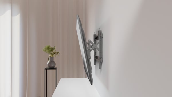 Multibrackets 6299 TV-kiinnike 2,18 m (86") Musta